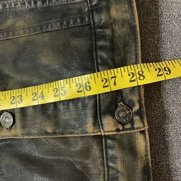 7 for all man kind jean jacket camo Size M - Picture 10 of 10